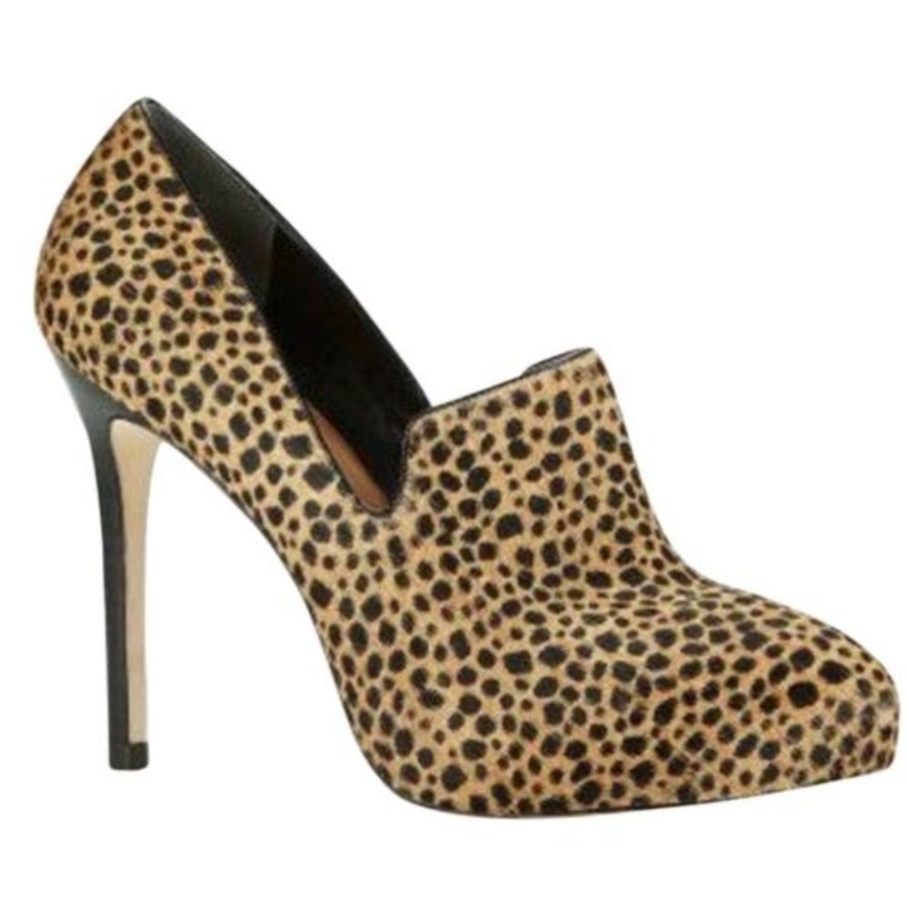 Ann Taylor Leopard Booties